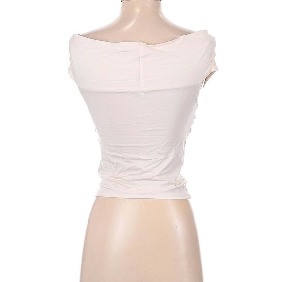 Reformation Emerald Knit Top in Horchata/Cream, Size XS, $128 - Picture 6 of 6